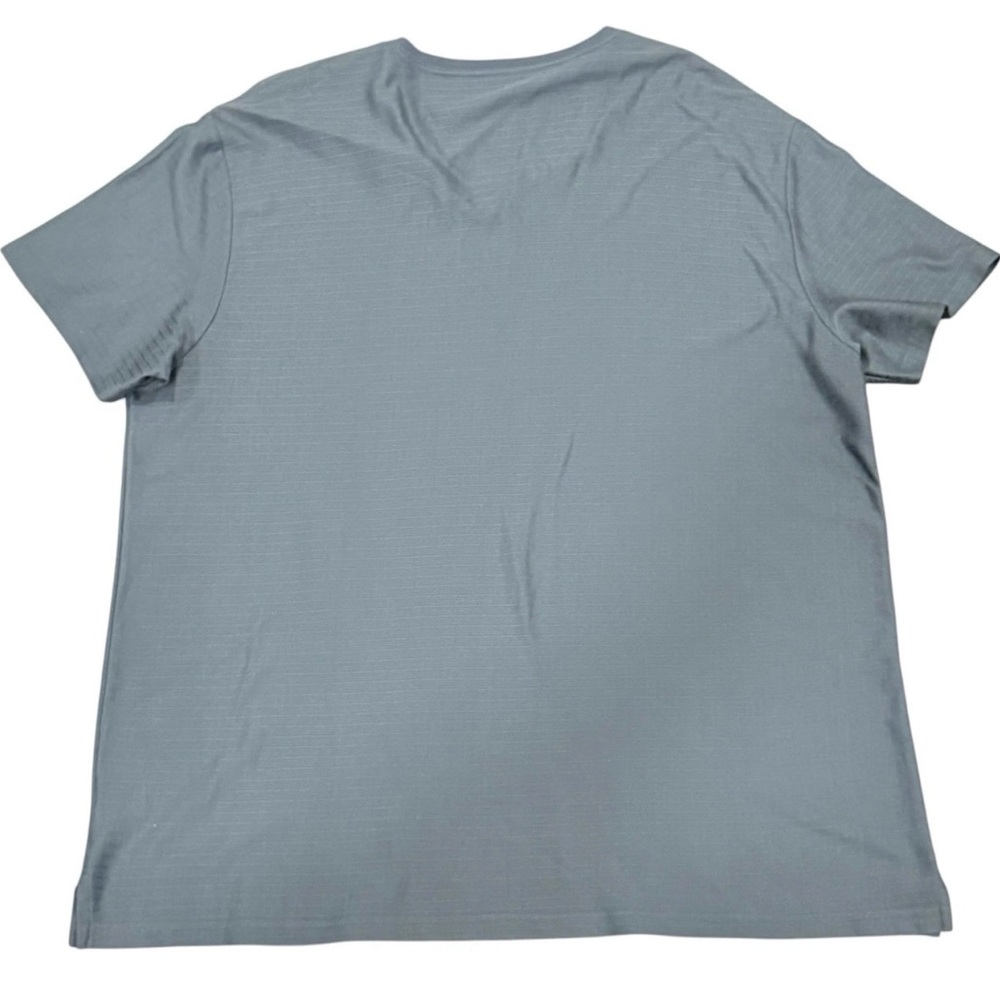 Joseph Joe Abboud Mens V-Neck T-Shirt Blue Gray Size XXL - Picture 5 of 7